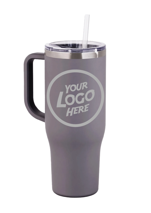 Quencher 40 oz Tumbler with Handle, Straw & Lid – B Fierce Boutique, Inc.